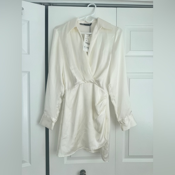 Zara Dresses & Skirts - NWT Zara satin effect mini dress